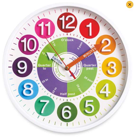 Kids Clock by Kirkton House