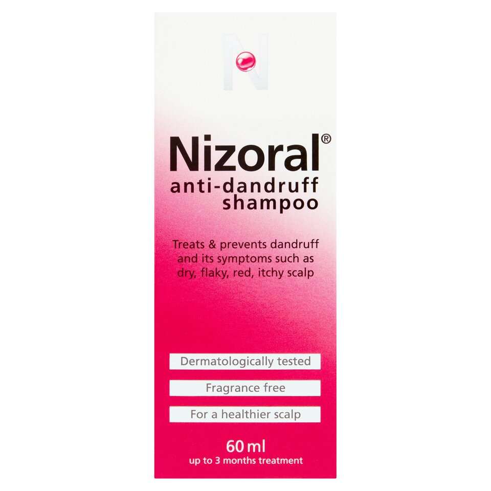 Nizoral Anti-dandruff Shampoo 60ml (free C&C)